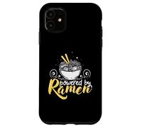 Powered by Ramen: Japanese Soup, Asian Noodles, Noodle Bowl Case for iPhone 11