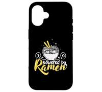 Powered by Ramen: Japanese Soup, Asian Noodles, Noodle Bowl Case for iPhone 16