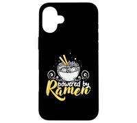 Powered by Ramen: Japanese Soup, Asian Noodles, Noodle Bowl Case for iPhone 16 Plus