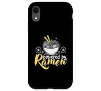 Powered by Ramen: Japanese Soup, Asian Noodles, Noodle Bowl Case for iPhone XR