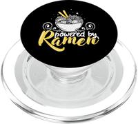 Powered by Ramen: Japanese Soup, Asian Noodles, Noodle Bowl PopSockets PopGrip for MagSafe