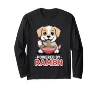 Powered by Ramen Noodle Lover Dog Long Sleeve T-Shirt