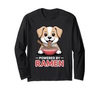 Powered by Ramen Noodle Lover Dog Long Sleeve T-Shirt