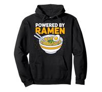 Powered By Ramen Noodles Kawaii Anime Japanese Food Lover Pullover Hoodie