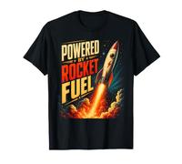 Powered By Rocket Fuel Aerospace Engineer Propulsion Nerd T-Shirt
