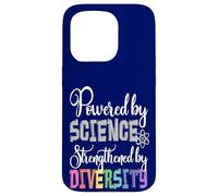 Powered by SCIENCE Strengthened by DIVERSITY Protest Case for iPhone 15 Pro