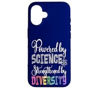 Powered by SCIENCE Strengthened by DIVERSITY Protest Case for iPhone 16