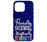 Powered by SCIENCE Strengthened by DIVERSITY Protest Case for iPhone 16 Pro
