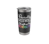 Powered by Science Strengthened by Diversity Protest Stainless Steel Insulated Tumbler