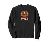 Powered by Steak T-Bone Grilled Meat Sweatshirt