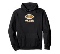 Powered By Tacos Funny Street Food Pullover Hoodie