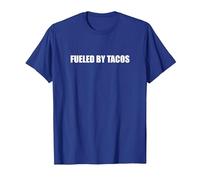 Powered by Tacos T-Shirt, Men, Royal Blue, Small