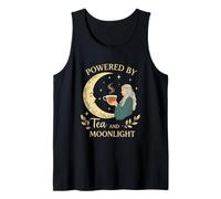 Powered by Tea and Moonlight Mystic Druid Aesthetic Tank Top