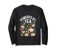 Powered by Tea Enthusiasts Passion Design Long Sleeve T-Shirt