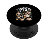 Powered By Tea Enthusiasts Passion Design PopSockets Adhesive PopGrip