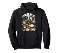 Powered By Tea Enthusiasts Passion Design Pullover Hoodie