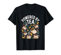 Powered by Tea Enthusiasts Passion Design T-Shirt