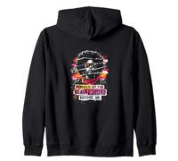 Powered by the black women before me empowerment Zip Hoodie