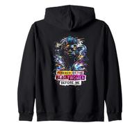 Powered by the black women before me empowerment Zip Hoodie