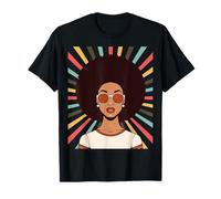 Powered by The Black Women Before Me Melanin Power T-Shirt