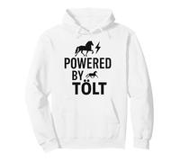 Powered by Tölt Funny Icelandic Horse Riding Design Pony Pullover Hoodie