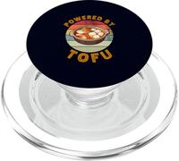 Powered By Tofu Retro Vintage Kimchi Jjigae Stew PopSockets PopGrip for MagSafe