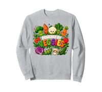 Powered By Veggies Plant Based Vegetable Lover Sweatshirt