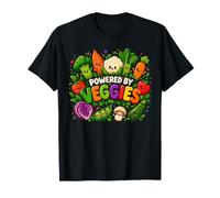 Powered By Veggies Plant Based Vegetable Lover T-Shirt