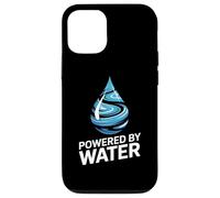 Powered By Water Dynamic Aqua Drop Art Case for iPhone 12/12 Pro