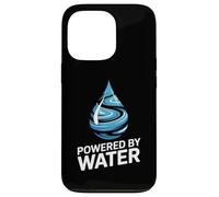 Powered By Water Dynamic Aqua Drop Art Case for iPhone 13 Pro