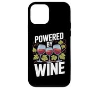 Powered By Wine Glasses Grapes Nature Fun Case for iPhone 12 mini