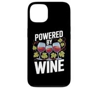 Powered By Wine Glasses Grapes Nature Fun Case for iPhone 13