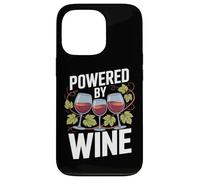Powered By Wine Glasses Grapes Nature Fun Case for iPhone 13 Pro
