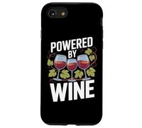 Powered By Wine Glasses Grapes Nature Fun Case for iPhone SE (2020) / 7/8