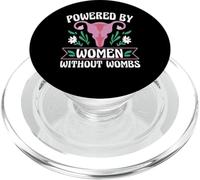 Powered By Women Without Wombs Hysterectomy PopSockets PopGrip for MagSafe