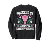 Powered By Women Without Wombs Hysterectomy Sweatshirt