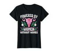 Powered By Women Without Wombs Hysterectomy T-Shirt