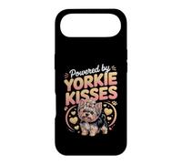 Powered by Yorkie Kisses Yorkshire Terrier Dog Case for iPhone Air