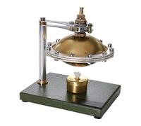Powered Flying Saucer Demonstrator Thermal to Mechanical Energy Conversion for Science Education Assembly Metal Engine Flying Saucer Model Physics Teaching Aid for Classroom Labs