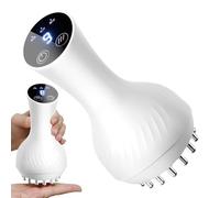 Powered Health Comb - Rubbing Toward Stomach Zone, Portable Tissue Relaxer Pulsing, Gear Toward Grease, Torso Limbs Shaping Machine, Manual Somatic Comfort Stick | Automatic Warming Massager