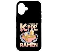 Powered K-Pop and Ramen Obsession Case for iPhone 16