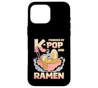 Powered K-Pop and Ramen Obsession Case for iPhone 16 Pro Max