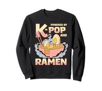 Powered K-Pop and Ramen Obsession Sweatshirt
