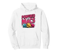 Powered Macarons Funny French Pastry Identity Pullover Hoodie