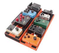 Powered Pedal Board - Non-Slip Effects Design, Lightweight Musical Instrument Accessories | Bass Supplies, Home Studio Tool, School Practice Gear, Travel Portable Case for Guitar Multi-Effec