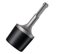 Powered Rubber Hammer: Rubber Mallet for Electric Hammer Drill with Standard Shaft Handle for Working on Sheet Metal Pipes Plumbing Tile Laying Leveling Carpentry