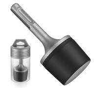 Powered Rubber Hammers for SDS Plus Handle, Powered Mallet Rubber Hammers for Electric Hammer for Radiators Tile Laying Carpentry Plumbing Tool