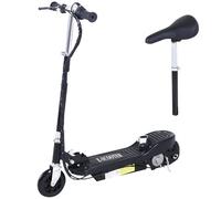 Kids Electric Scooter Foldable Mechanism with 24V Rechargeable Battery Black