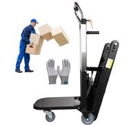 Powered Stair Climbing Hand Truck Cart, 260 KG Capacity, 500 W Foldable Heavy Duty with Removable 48 V Battery, Brushless Motor, 1800 Steps Endurance