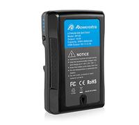 Powerextra V-Mount V-Lock Battery 95Wh (6600mAh),Compatible with Sony Camera,Camcorder Broadcast,MCC 4K/6K Replacement Brick for DSLR BP-95 Camera BMPCC 4K/6K ARRI